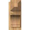 Ekena Millwork Merced Rough Sawn Craftsman Outlooker, Western Red Cedar, 8"W x 18"D x 18"H OUT08X18X18MRC04RWR - alternate 3